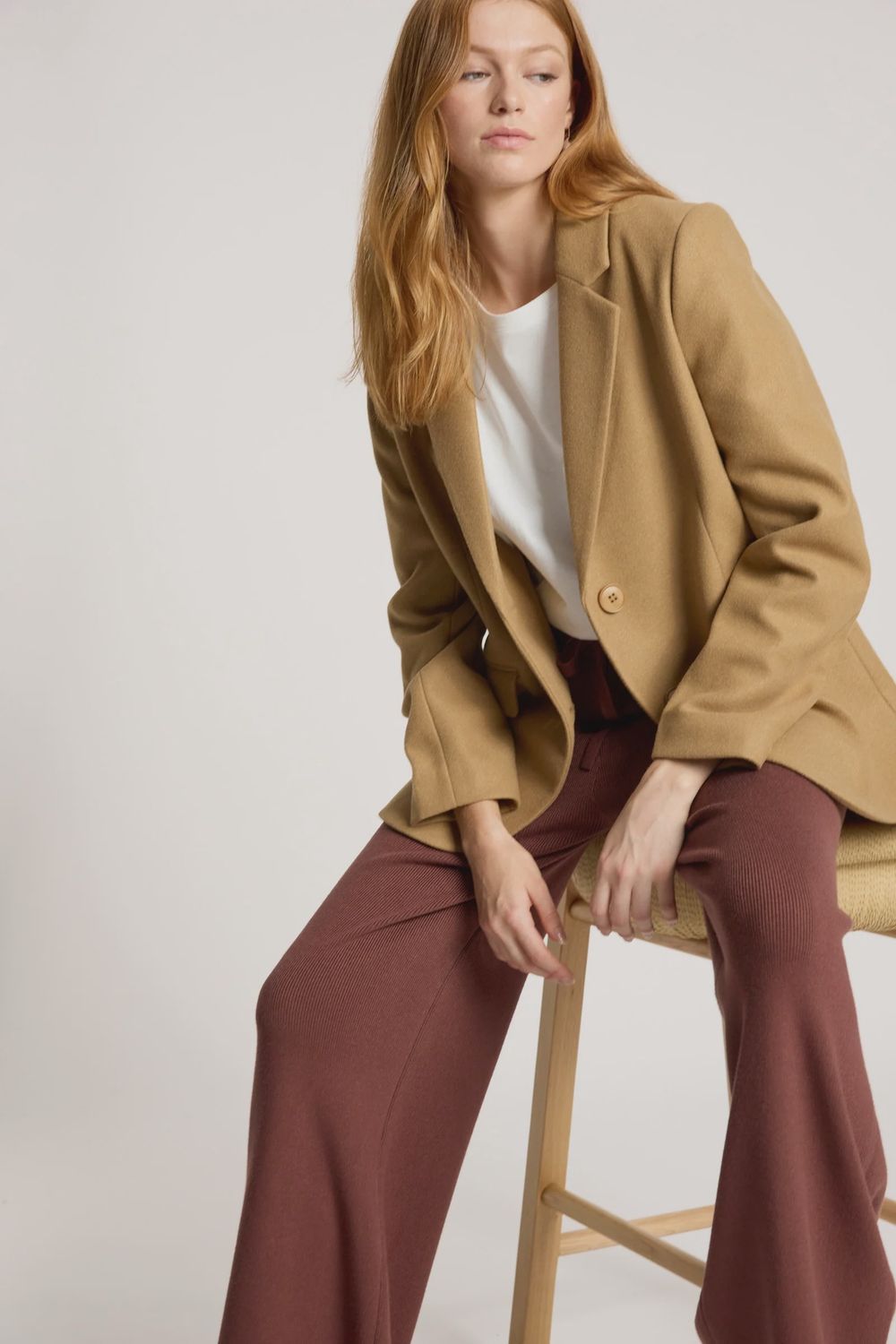Sable Blazer - Mocha, Size: XS