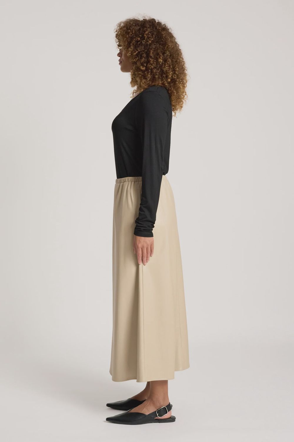 Amina Skirt - Dune, Size: XS