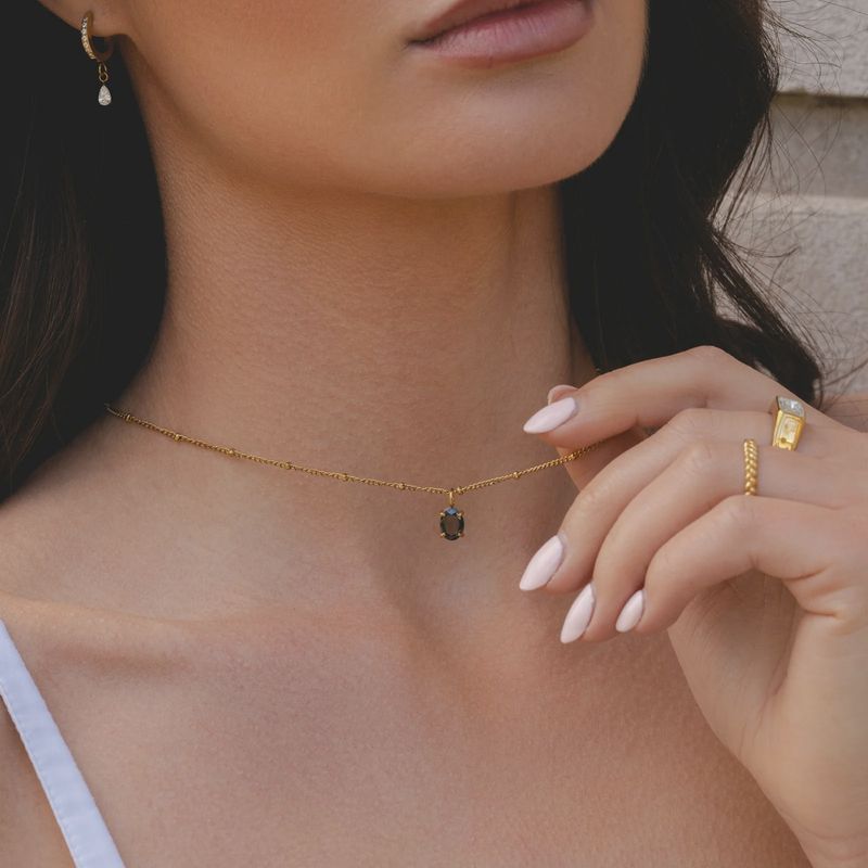 Obsidian Necklace