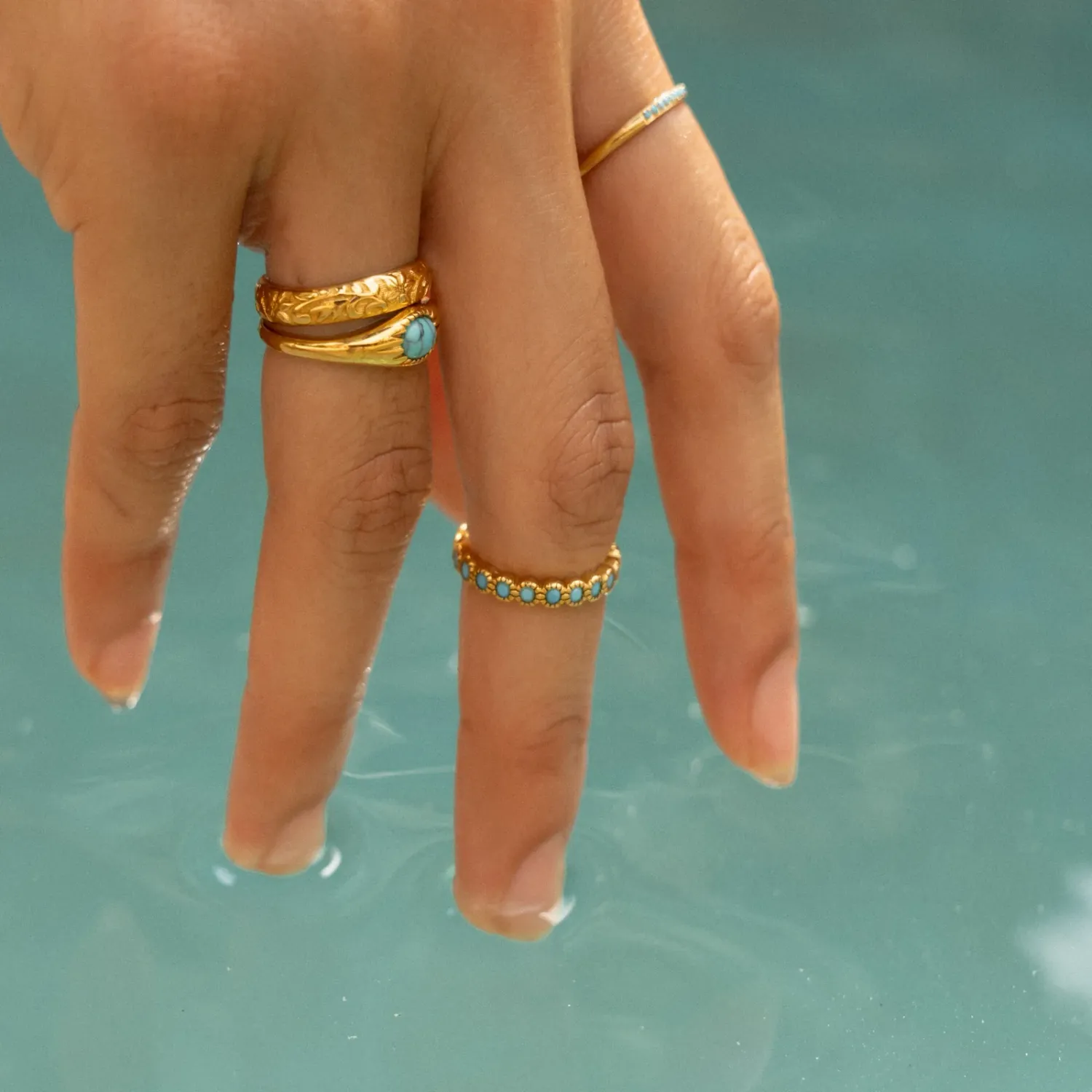 Azure Ring, Size: Size 6