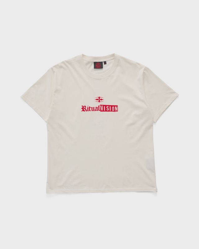 STACKED TEE - VINTAGE WHITE