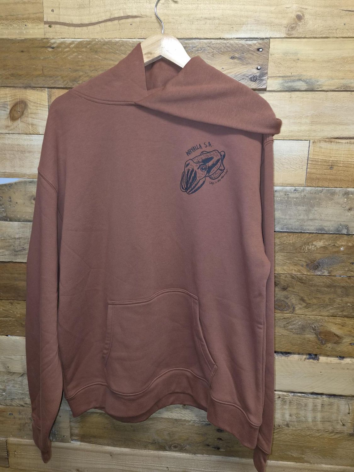 Cuttys Terracotta Hoodie, Size: XS