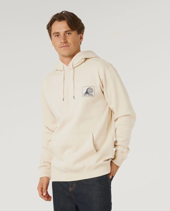 Rip Curl Men's AOTS Hood - Vintage White