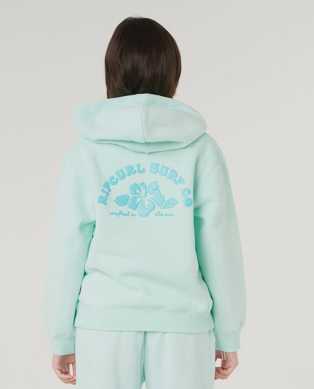Hibiscus Heat Logo Hood - Kids