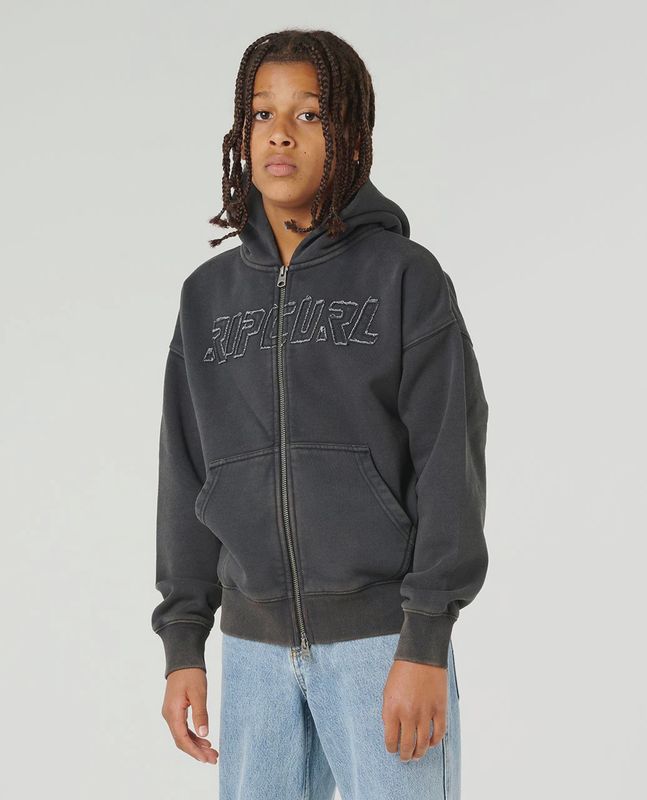 LIQUID TRIPS ZIP THRU HOOD- Kids