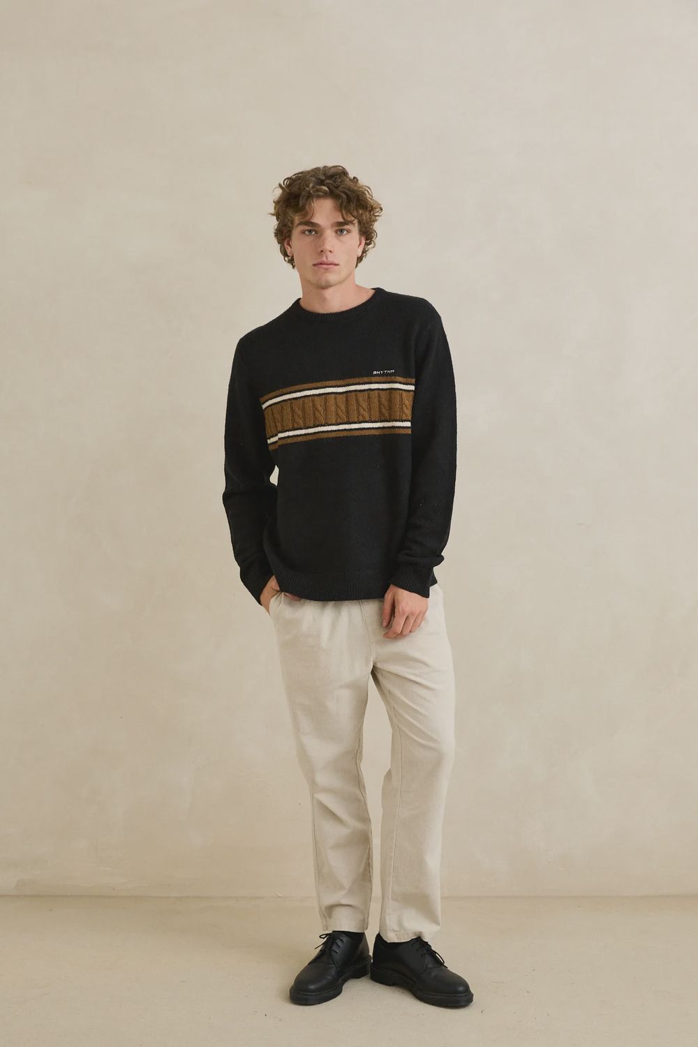 Mohair Striped Knit, Size: XS