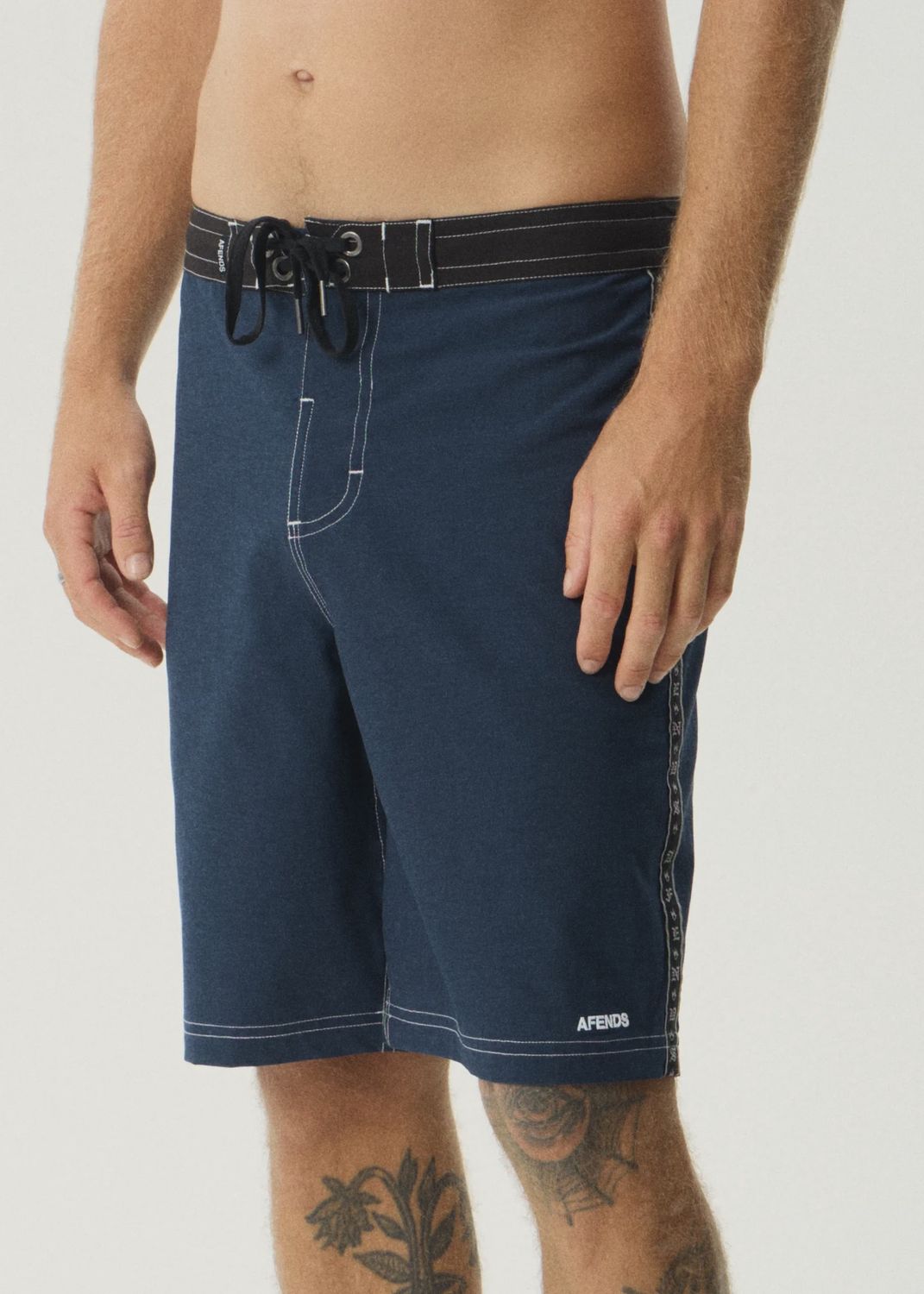 The Wreck Fixed Waist Board short 20- Navy