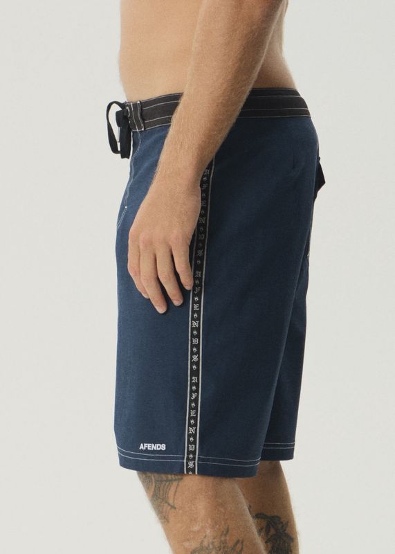 The Wreck Fixed Waist Board short 20- Navy