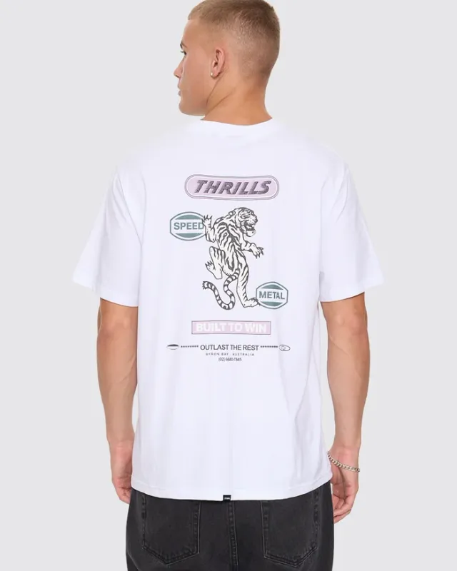 Built To Win Merch Tee- White