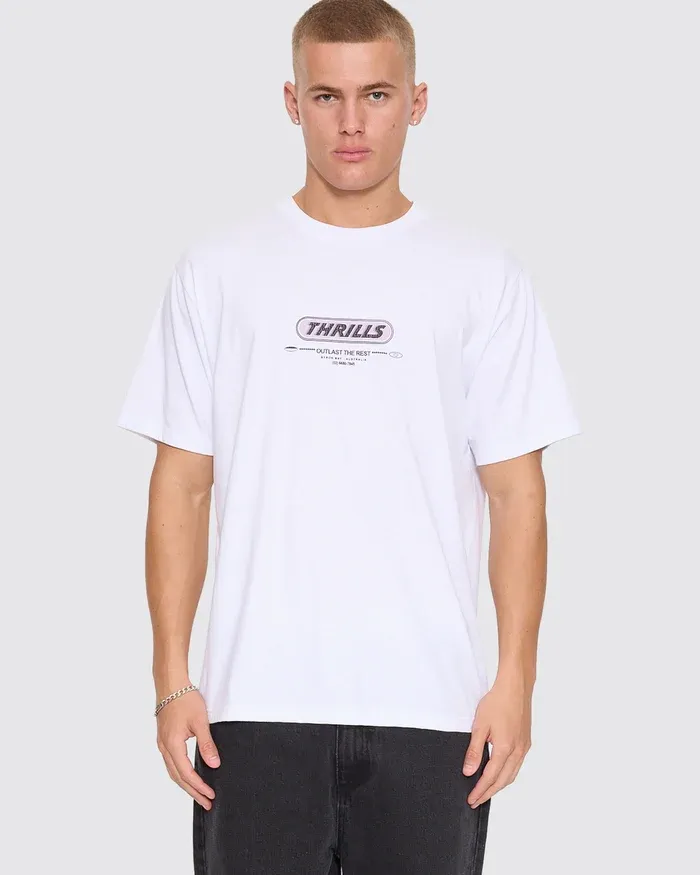 Built To Win Merch Tee- White, Size: XS