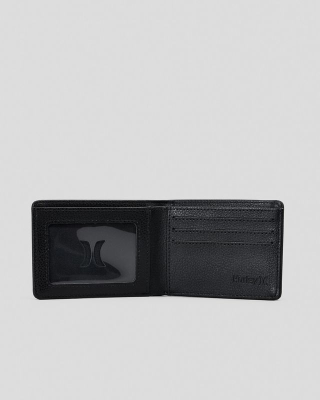 Hurley Icon PU Solid Wallet-Black