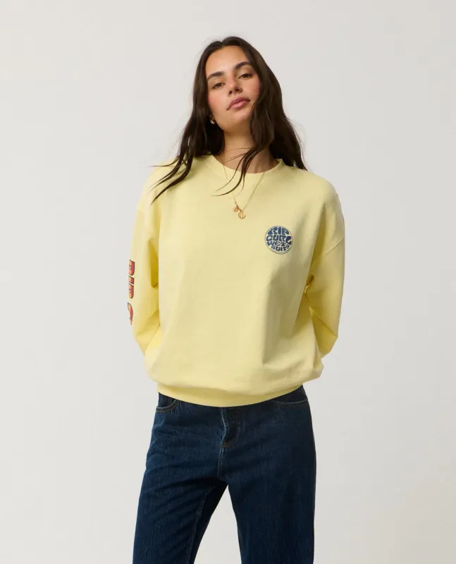 SG Heritage Oversized Fleece- Soft Yellow