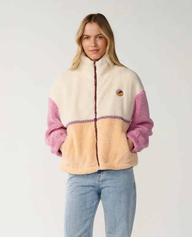 Surf Revival Heritage Zip Through Polar Fleece-Shell