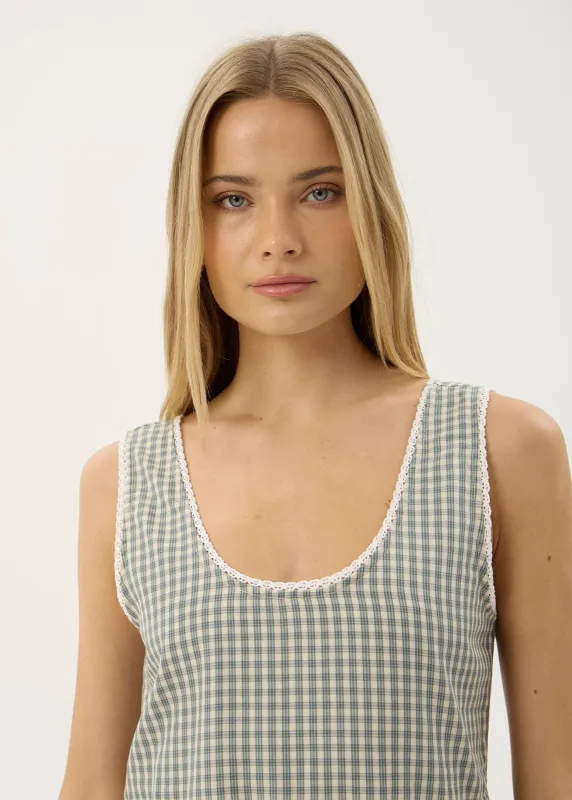 Jesse Mini Dress-Vice Alpine Check