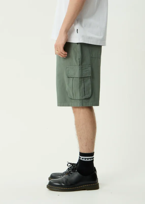 Summit Pleated Cargo Short 22- Washed Sycamore