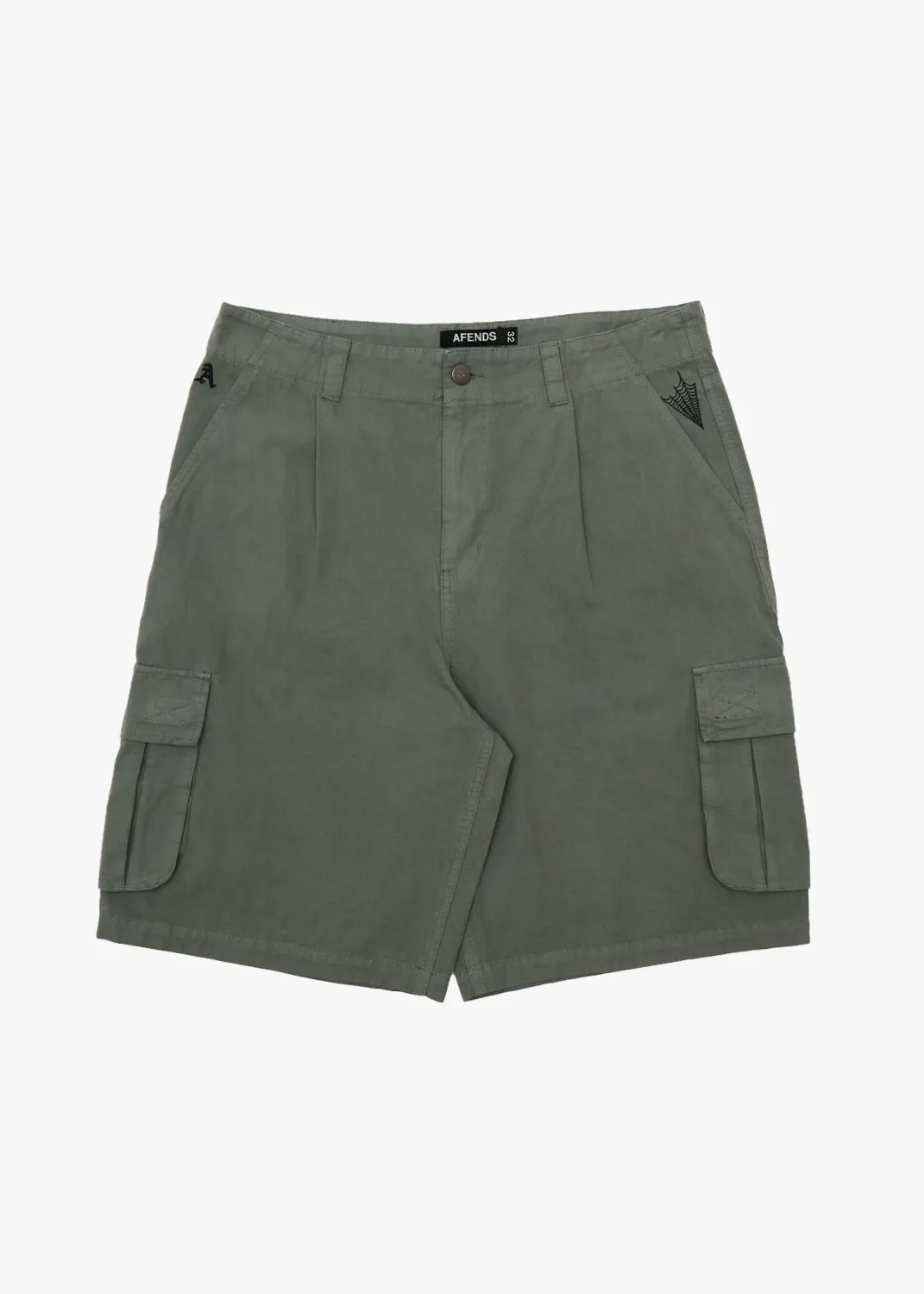 Summit Pleated Cargo Short 22- Washed Sycamore, Size: 28