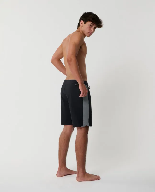 Search Series 3-2-One Cordura 19" Boardshort- Grey Marle