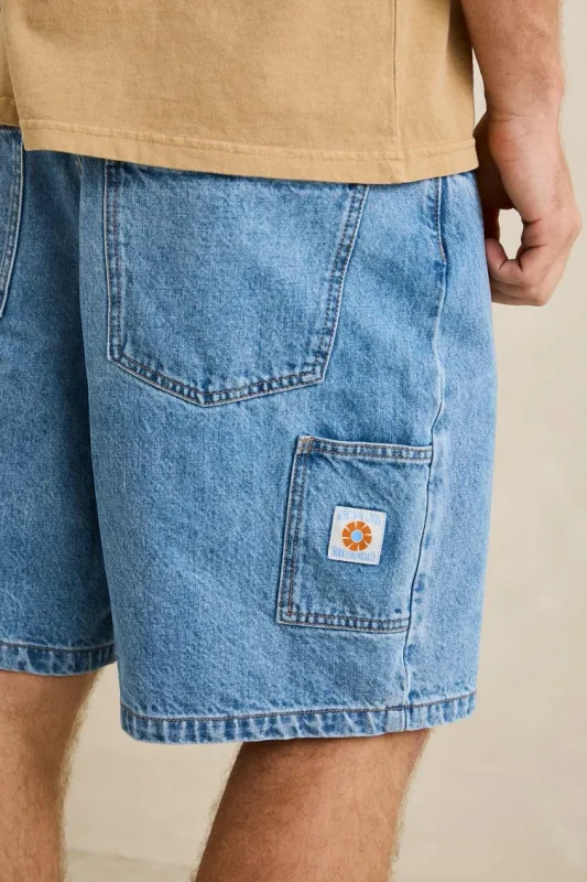 TOBY DENIM SHORT – WORN INDIGO