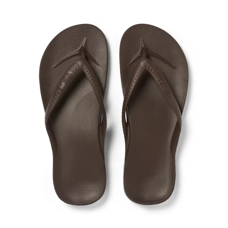 Arch Support Thong- Brown