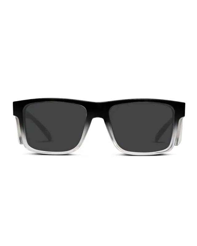 Tradie Safety Matt Black Fade Clear Blinker