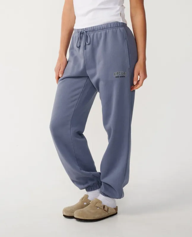 VARCITY SPORTS TRACK PANT- BLUE GREY
