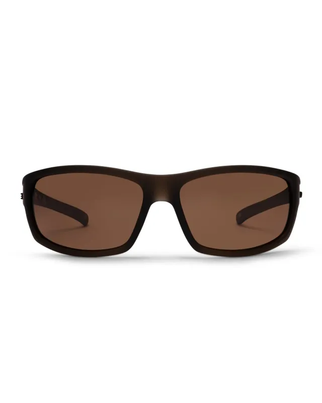 Tuna-Polarised Brown Matt Xtal Army