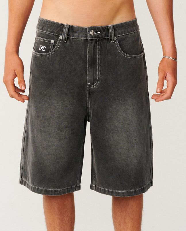 Archive Dirty Denim Walkie 23" Walkshort-Washed Grey