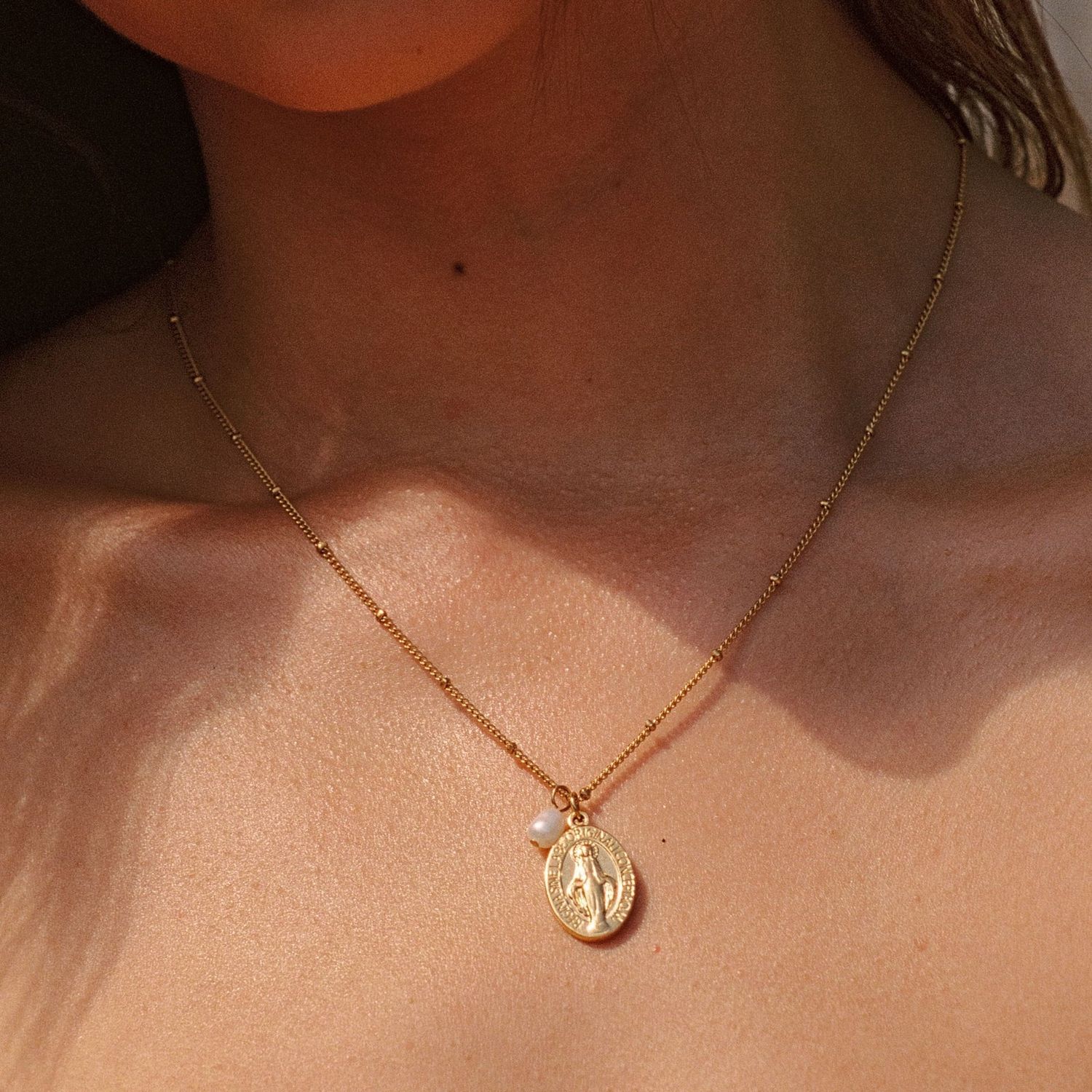 Faith Necklace- Gold Plated