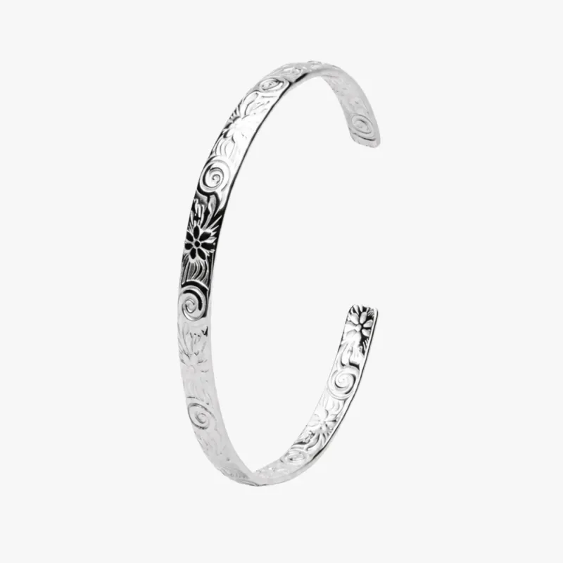 Flora Cuff-Gold Plated