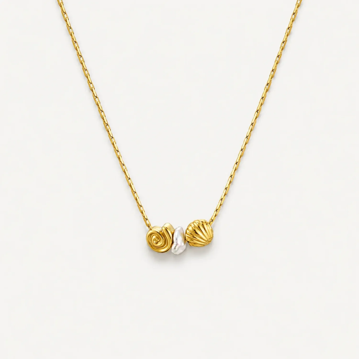 Shore Choker, Colour: Gold Plated