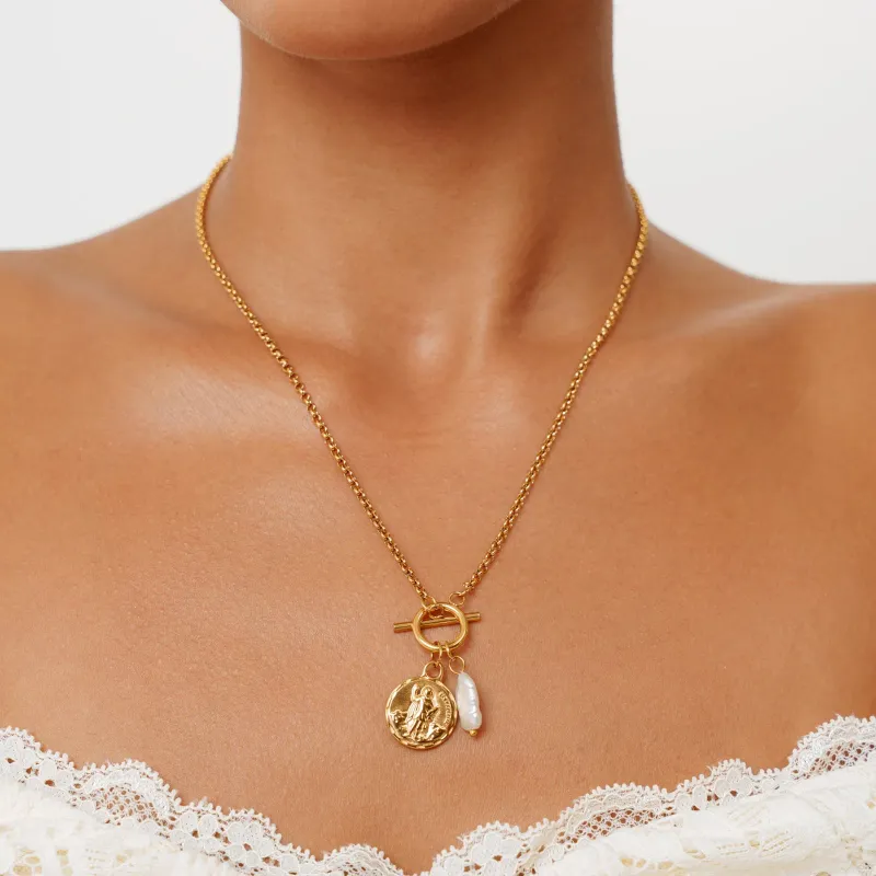 The Traveler Necklace-Gold Plated