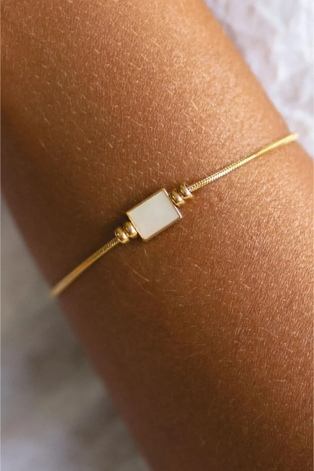Lune Bracelet- Gold Plated