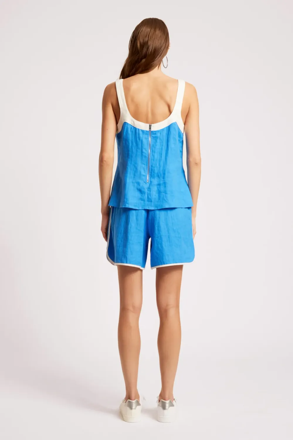Maris Splice Tank - Marine / White, Size: XS