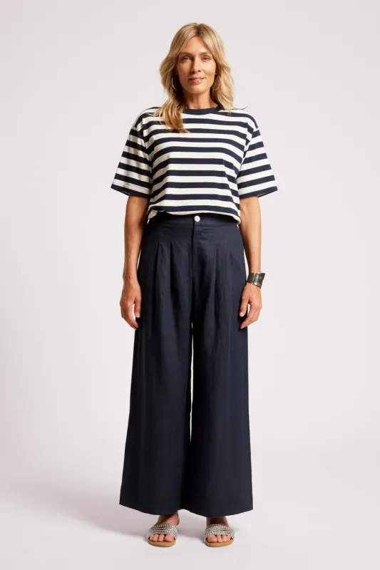 Cove Palazzo Pant - Indigo
