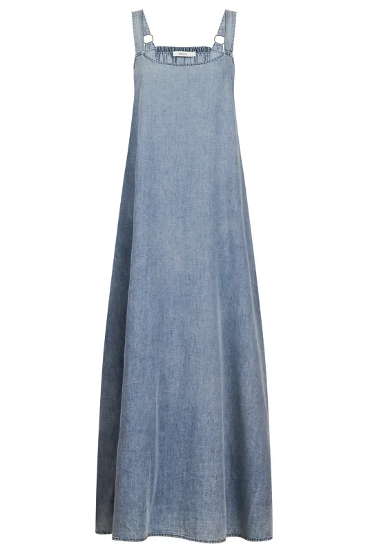ROAM TANK MAXI DRESS-DENIM