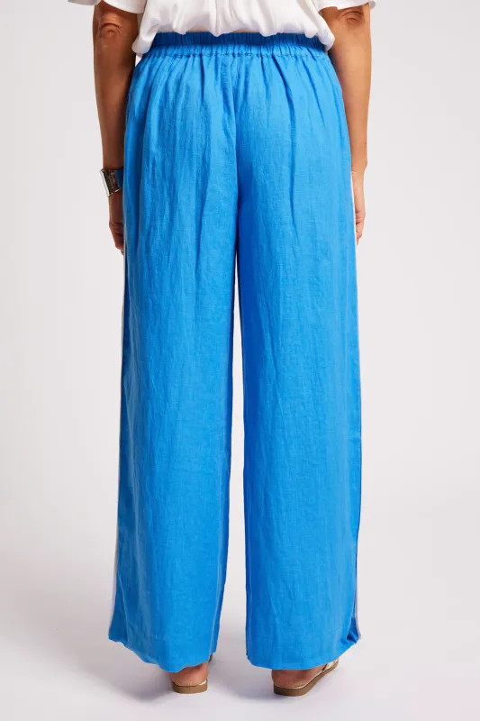MARIS SPLICE PANT-MARINE/WHITE