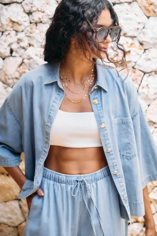 ROAM SHIRT-DENIM