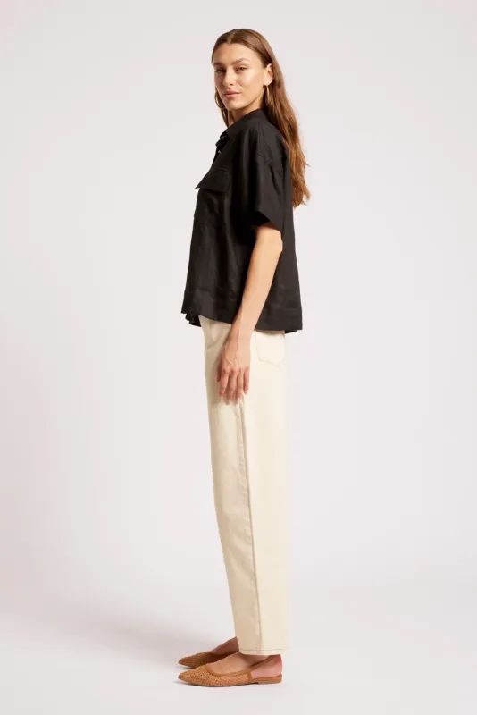 MARIS SHIRT-BLACK