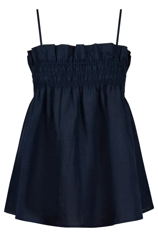 COVE TANK-INDIGO