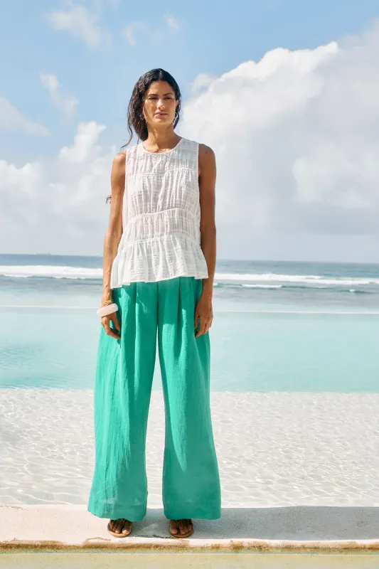COVE PALAZZO PANT-JADE