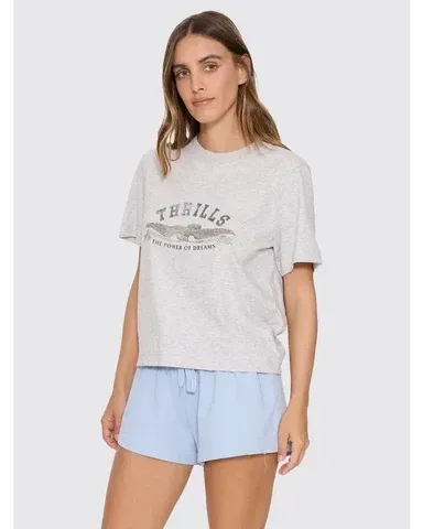 THE POWER OF DREAMS ESSENTIAL TEE-SNOW MARLE, Size: 6