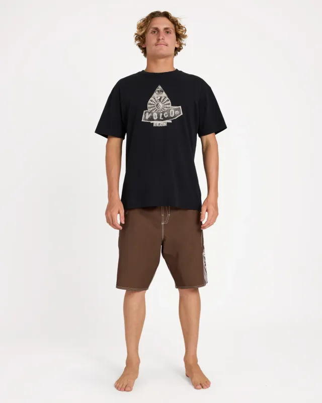 Reaper Stone 21" Boardshorts-Brown Stone