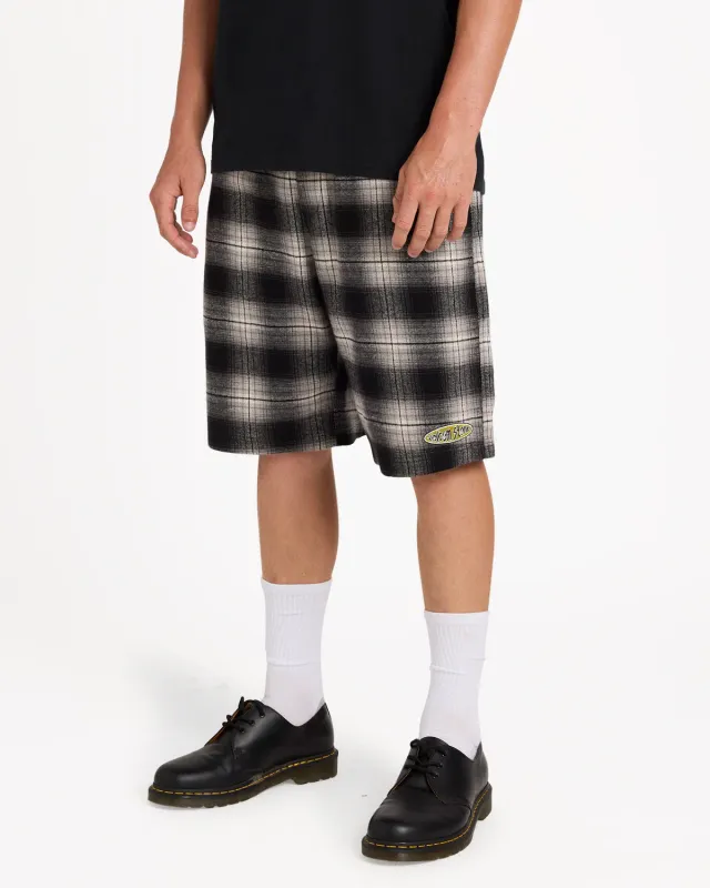 Mens Freazy 22" Shorts-Black