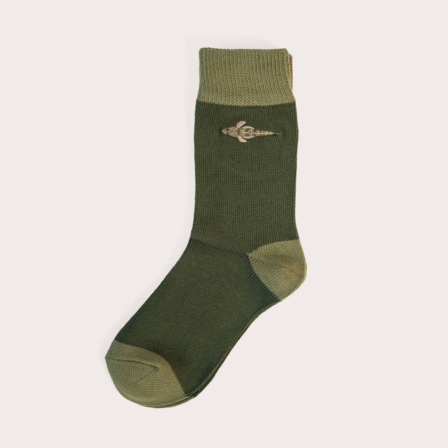 Flathead Fish Socks, Size: Medium/Large
