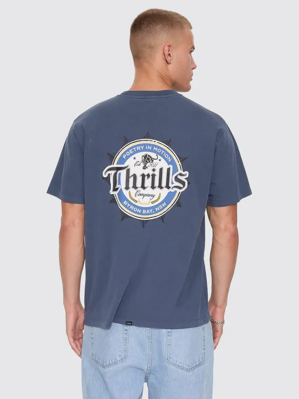 TWIST OFF MERCH TEE-HERITAGE NAVY