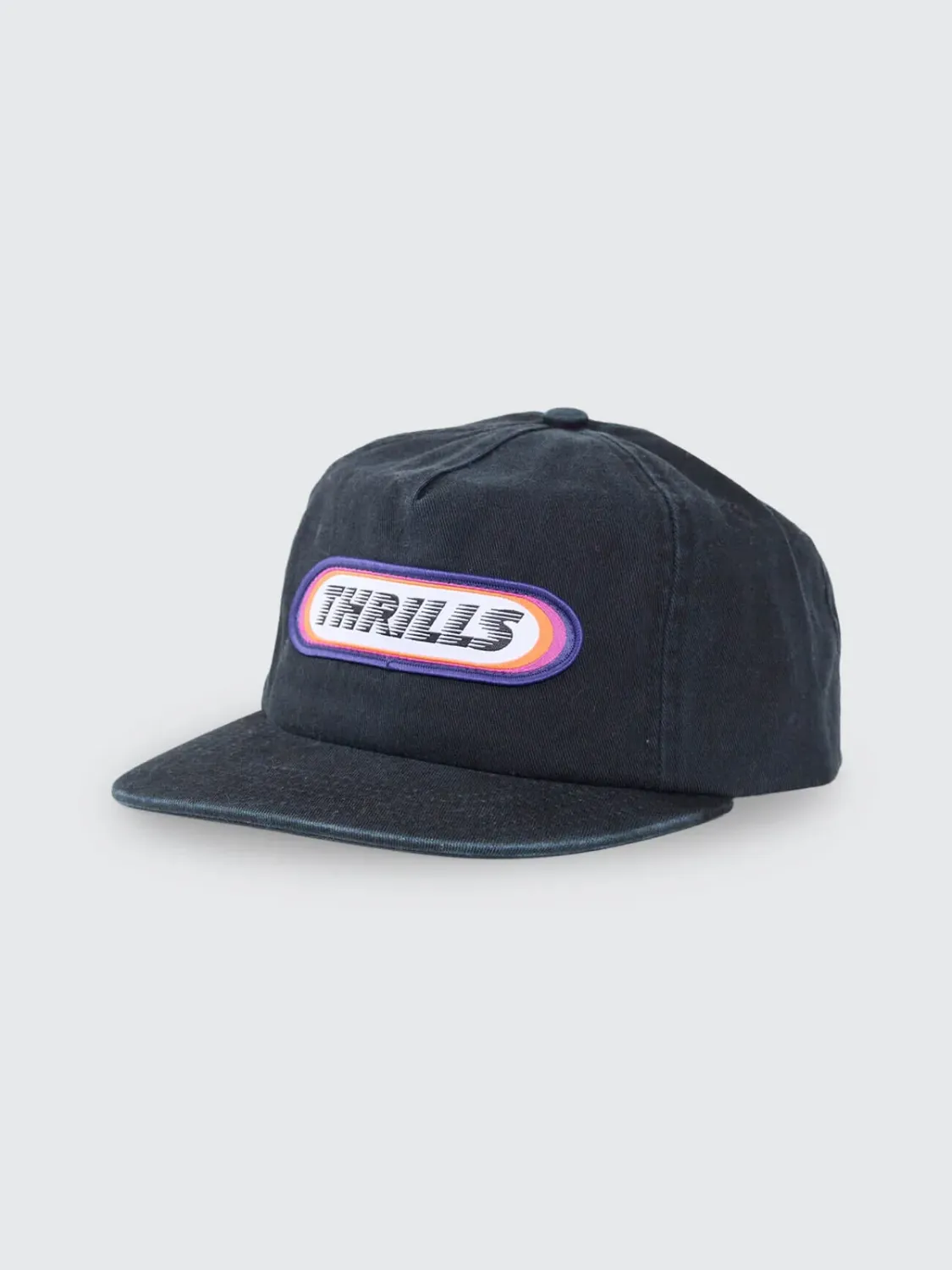 BUILT TO WIN 5 PANEL CAP-BLACK