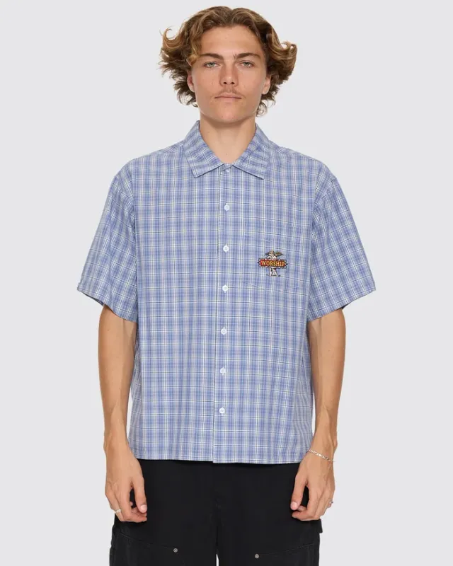 Bannerman Short Sleeve Shirt-Blue