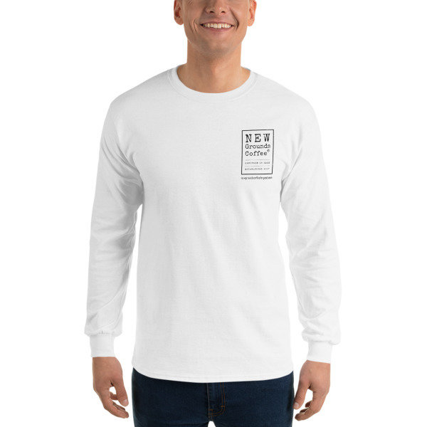 NEW Grounds Long Sleeve T-Shirt - White (unisex)