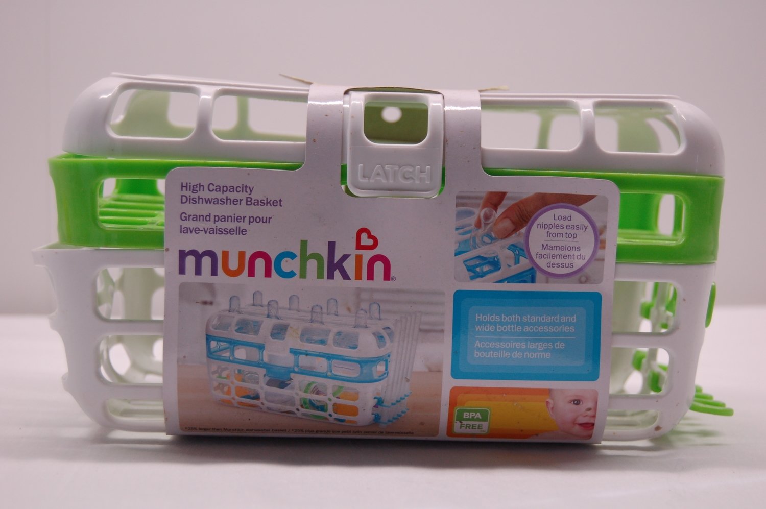 munchkin high capacity dishwasher basket