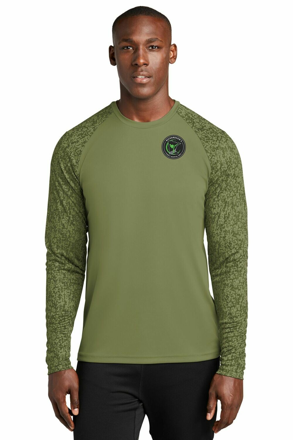 Sport-Tek Long Sleeve Digi Camo Tee w/Digital Transfer